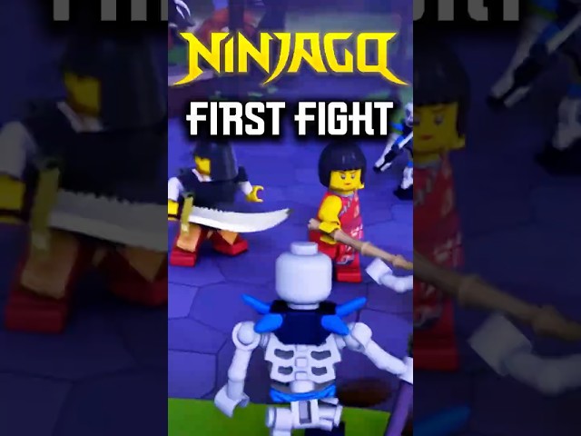 Ninjago's FIRST Fight Ever!