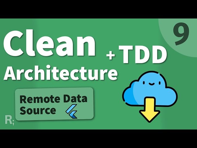 Flutter TDD Clean Architecture Course [9] – Remote Data Source