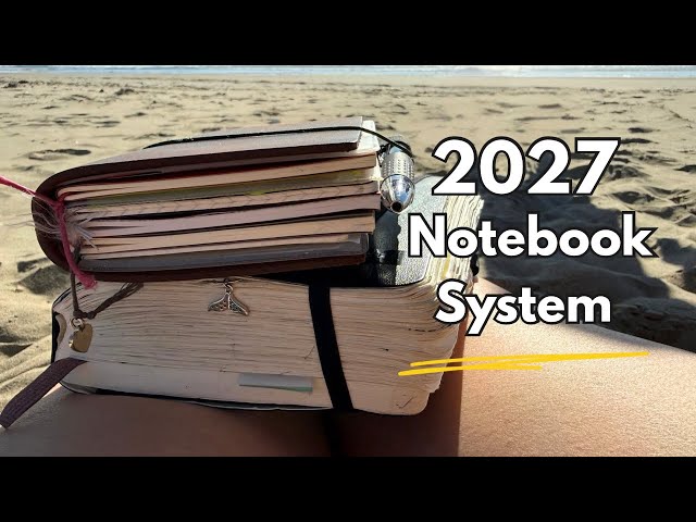 My 2027 Planners & Journals - Moleskine, Traveler’s Notebooks, Sprouht, & Pocket Notebooks