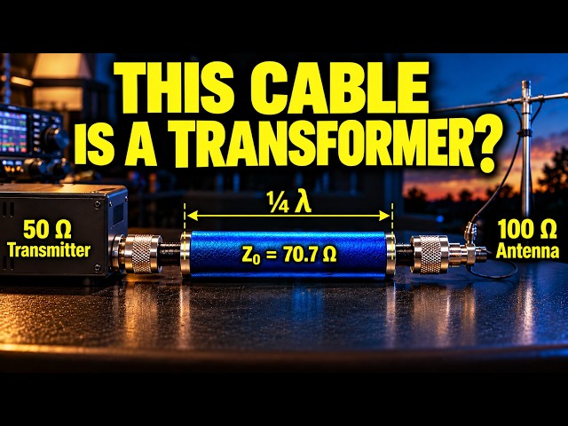 How Can a Quarter-Wavelength Cable Transform Impedance?