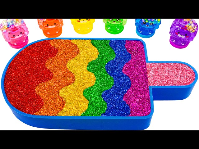 🔴 LIVE: ASMR Slime Video l How To Make Rainbow Popsicle Bathtub With Glitter Slime | Making By YoYo