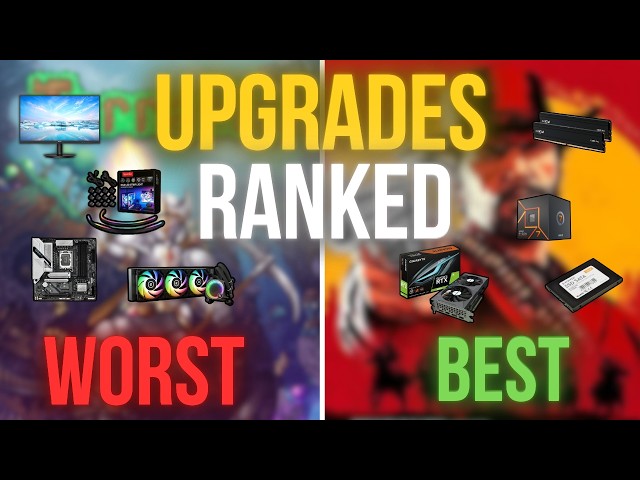 Ranking EVERY Low End PC Upgrade from Worst to Best