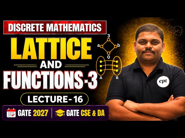 Are You Ready for GATE 2027? Lattice & Functions Practice Session