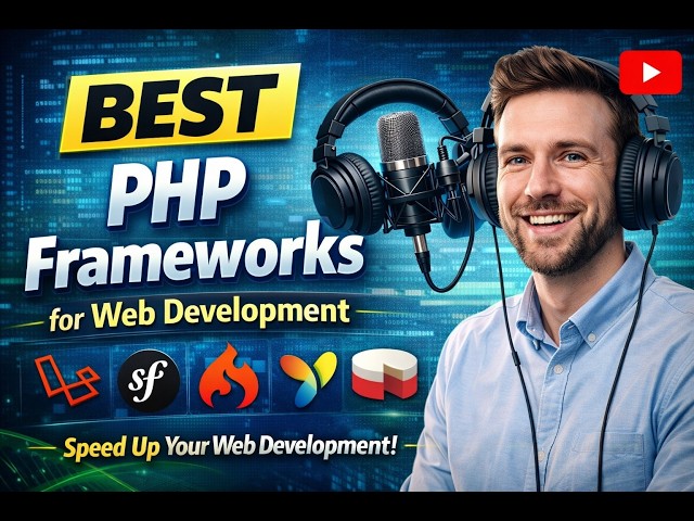 Top PHP Frameworks for Web Development in 2026 | Laravel vs Symfony vs CodeIgniter vs Yii vs CakePHP