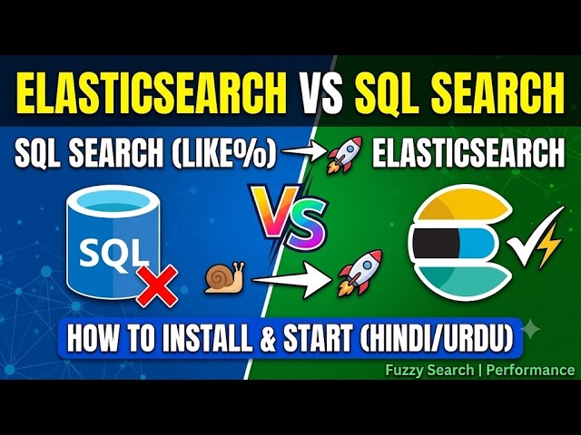 How to Install Elasticsearch & Integrate with Laravel Scout | Elasticsearch vs SQL