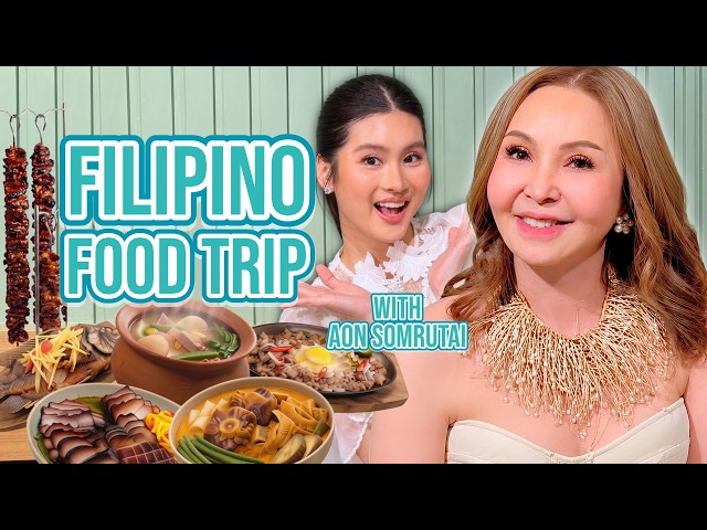 "Thank you Kateyki!": Filipino Feast with Aon Somrutai! | Small Laude