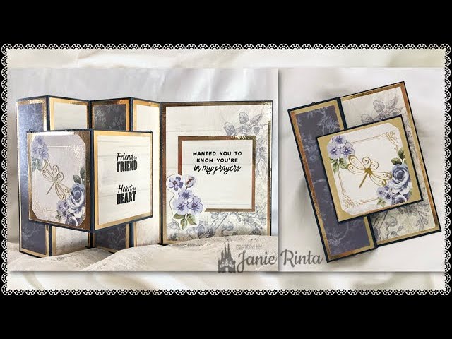 W-V Fancy Fun Fold Card Tutorial