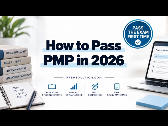 PMP Exam Prep 2026 | Ultimate Study Guide & Passing Strategy