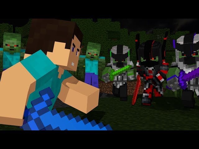 Steve Life: Full Animation - Action Minecraft Animation Movie (Zombie Apocalypse)