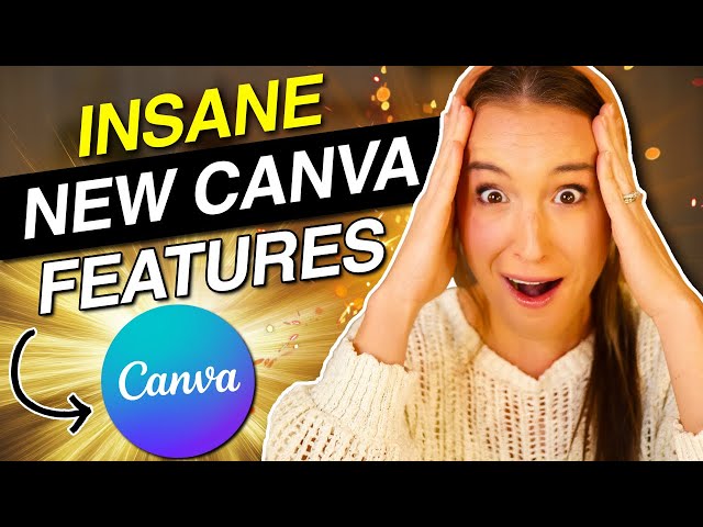 8 New MIND-BLOWING Canva Tools (Just Released!) 🤯