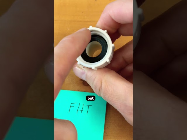 The design of the seal inside the Garden Hose #engineering #education  #irrigation