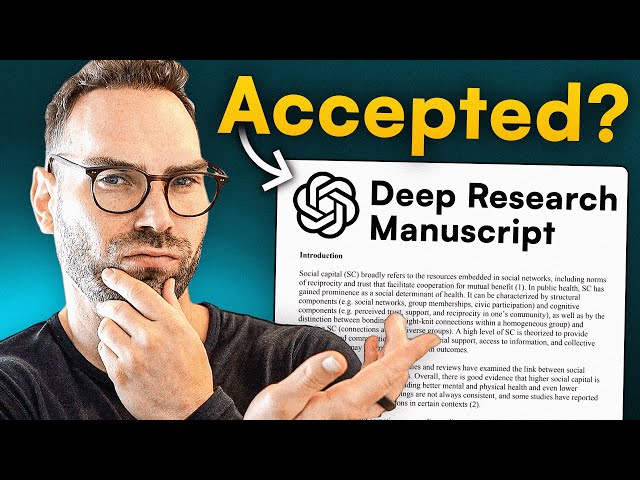 AI wrote our research paper. The journal responded...