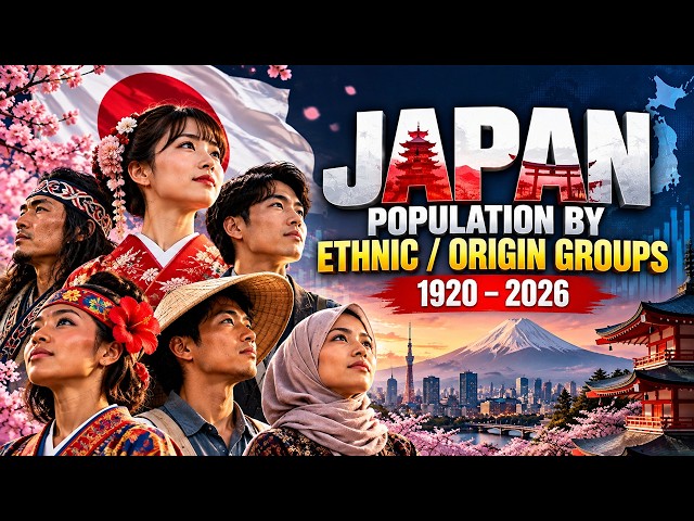 How Japan’s Ethnic Groups Changed | 1920–2026