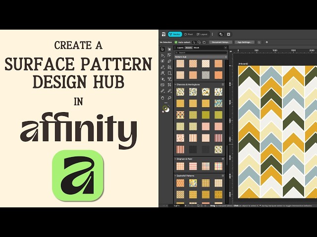 Affinty by Canva: Surface Pattern Design Hub with Assets