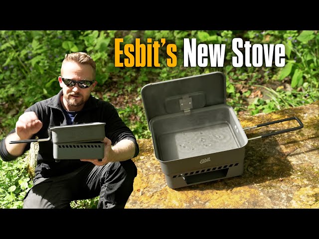 Esbit 1100ML Solid Fuel Stove - Massive Solid Fuel Tablets!