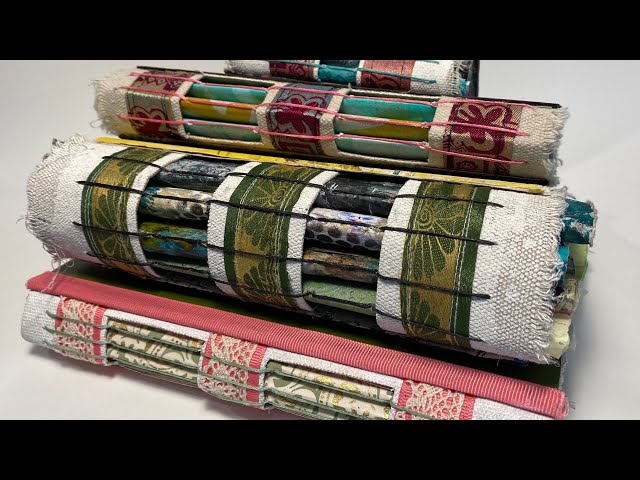 Easy Expanded Spine Art Journal tutorial !