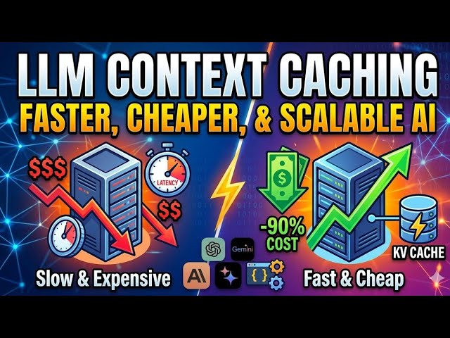 Context Caching. 10x Faster, Cheaper LLMs.