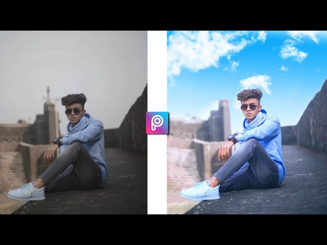 PicsArt - Sky Change Photo Editing || Picsart Background Change || Ghaus Editz