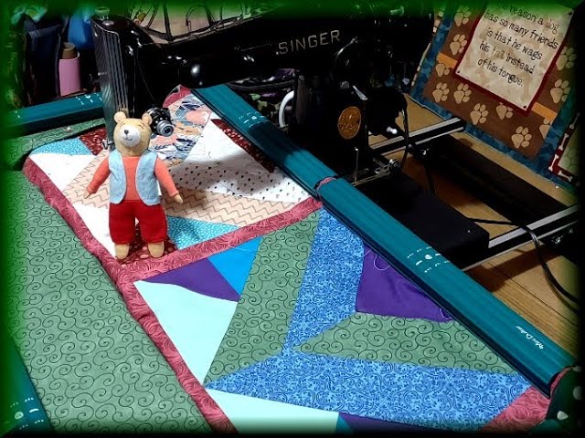 Grace Mini Quilt Frame Saga - Setting up My Machine & Troubleshooting
