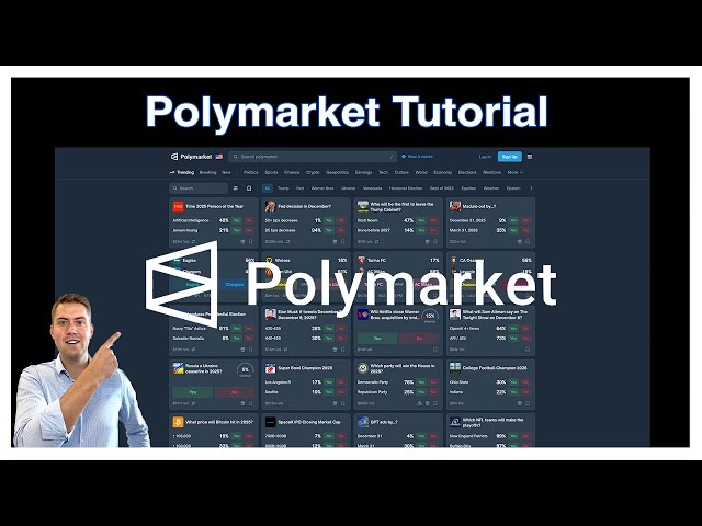 Polymarket Tutorial – The Only Beginner Guide You Need! ✅