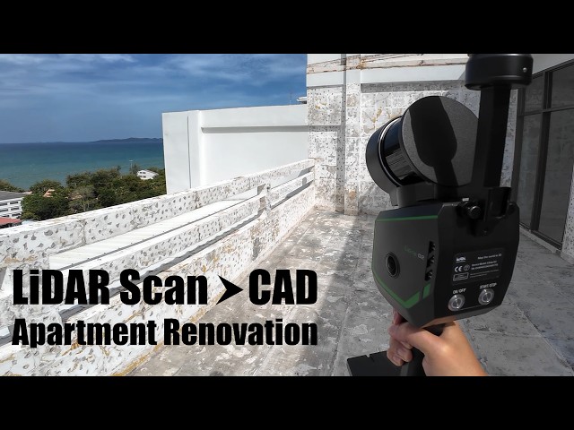 LiDAR Scan Workflow: CAD/BIM for Apartment Renovation (LiGrip O2 vs Pocket 2)