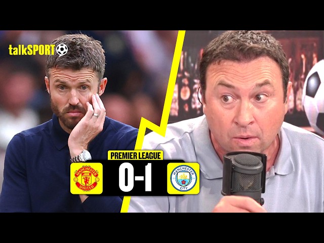 "MAN UNITED ARE A JOKE!" Jason Cundy HAMMERS Man United & Michael Carrick after Man City defeat!