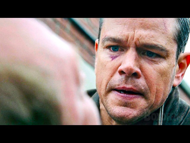 Jason Bourne tactically interrogates a CIA Asset | Jason Bourne 🔥 4K