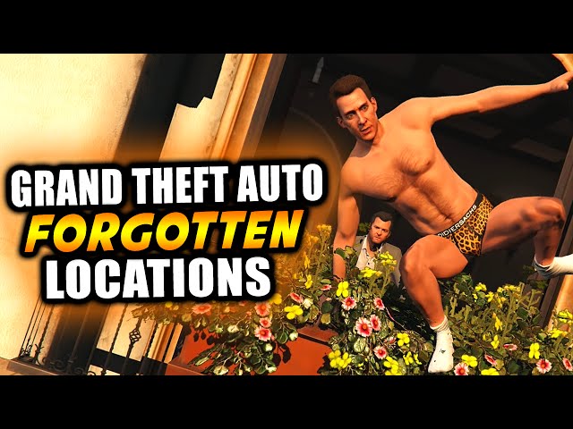 GTA 5 Forgotten Locations - FUNNY Pervert Tennis Coach's House/Location! (GTA V)