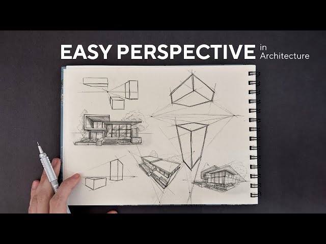 Basic Rules of PERSPECTIVE DRAWING in Architecture + Free Downloadable Guide