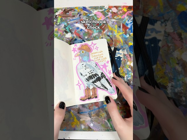 My sketchbook check #viral #youtubeshorts #sketchbook