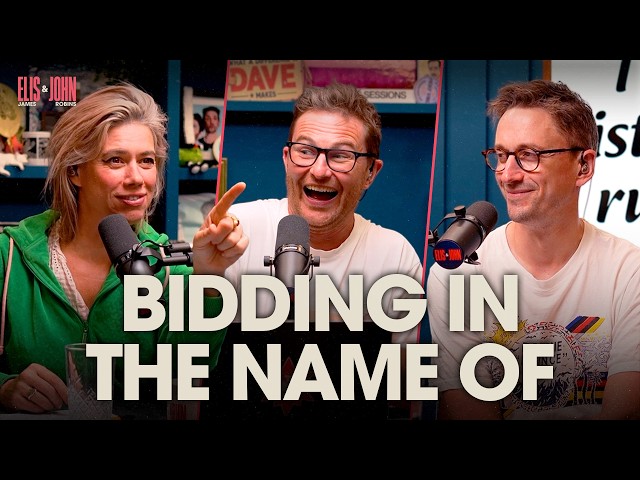 Lou Sanders & John Robins guess auction prices in our Made Up Game