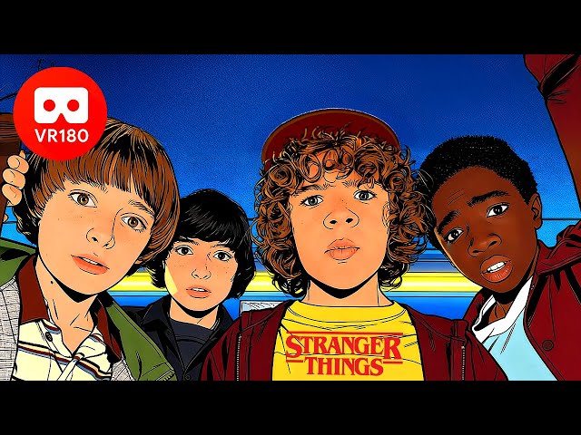 Stranger Things (An Illustrative VR Tribute)