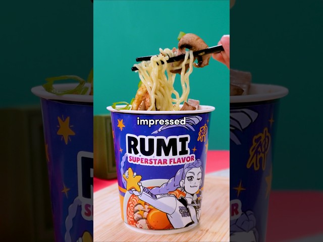 Making RAMYUN from KPop Demon Hunters?!