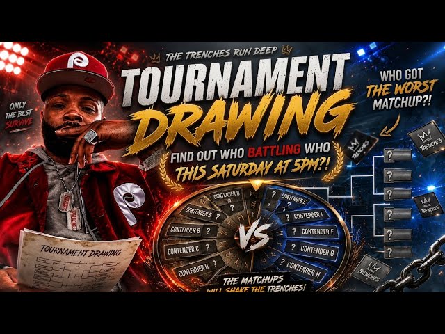 Live Trenches Tournament Drawing - Reality Show Contestant