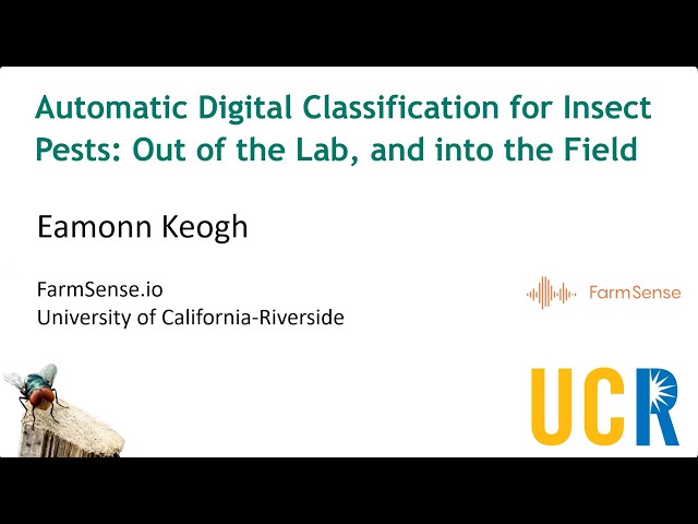 Automatic Digital Classification for Insect Pests: Out of the Lab, and Into the Field