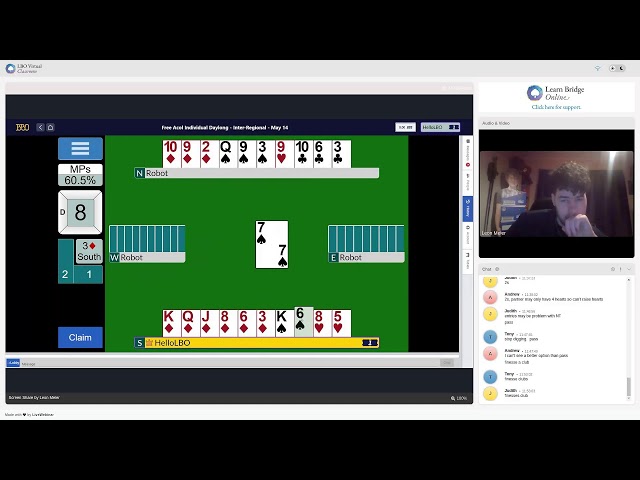 Bridge Practice: DON'T PANIC!! with Leon Meier | Learn Bridge Online