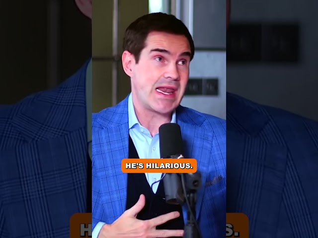 "He makes us laugh, but he's really down..." - the old comedian cliché. #jimmycarr #comedy #podcast