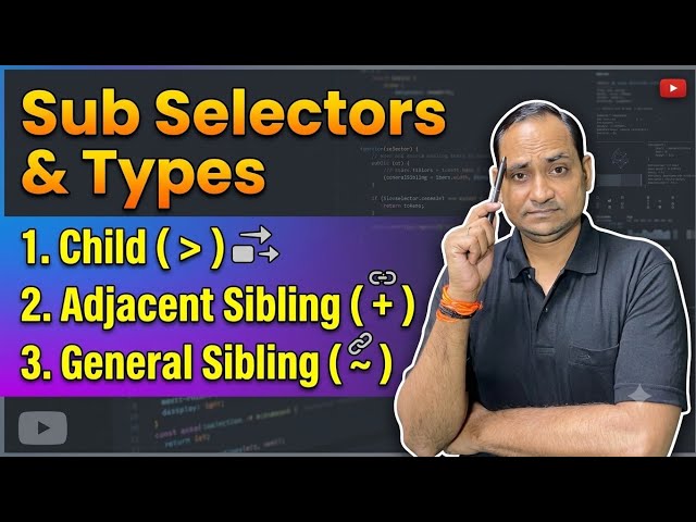 CSS Tutorial for Beginners || CSS Selectors and Types | O Level M2-R5.1 Chapter-4 | Lecture 17