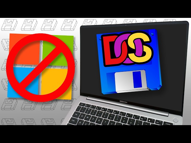 No More Windows. I'm Using DOS Now.