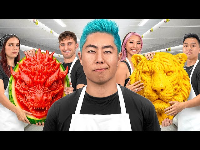 5 EXTREME Food Art Challenges For $10,000!