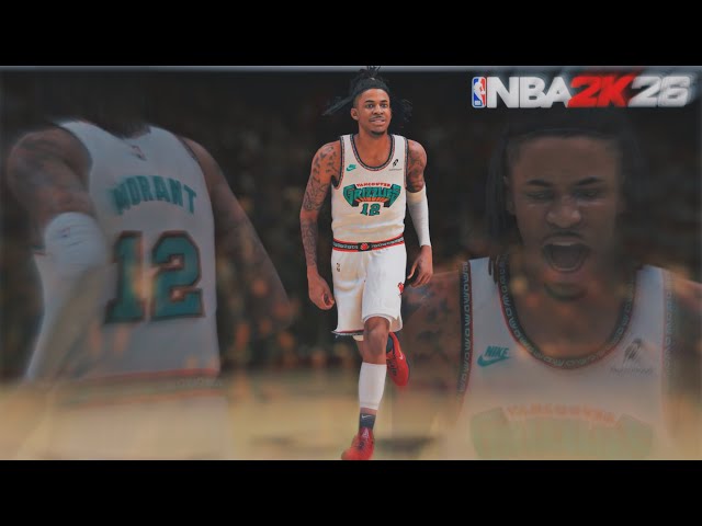 JA MORANT | BEST REALISTIC AUTHENTIC MOVEMENTS | NBA 2K26 (PS5 PRO 4K)