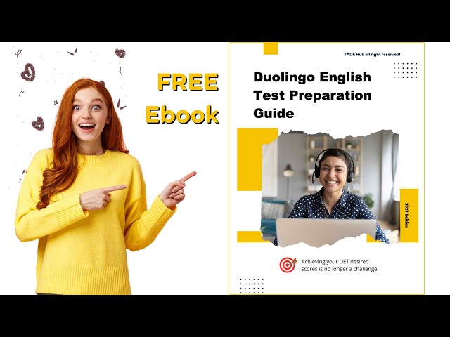 Duolingo English Test Preparation Guide | FREE Ebook