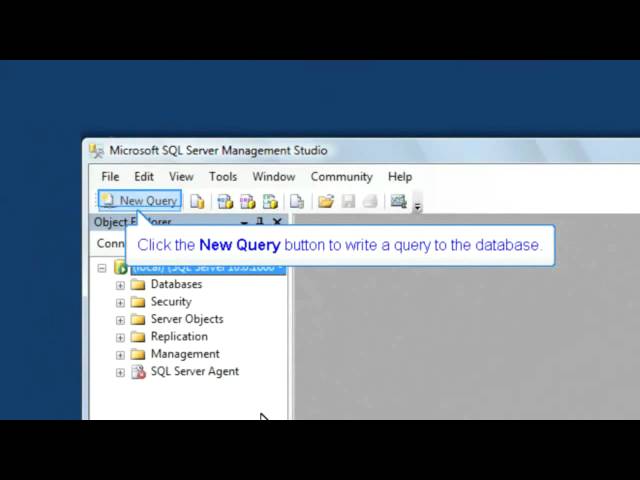 Open SQL Server & Write a simple query: SQL Training by SQLSteps