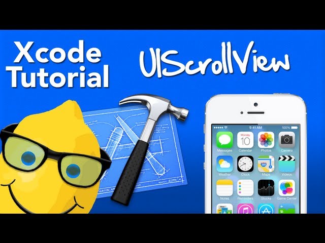 XCode 4 Tutorial Creating A Scroll View - Geeky Lemon Development