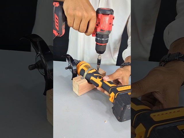 Method for sharpening drill bits by making a jig for an angle grinder.
