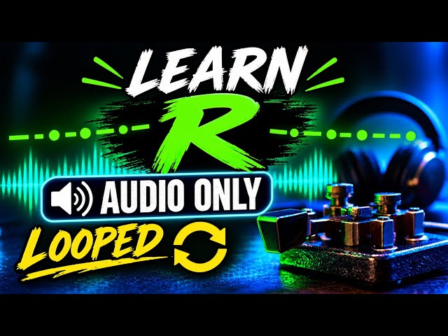 Learn R in Morse Code 16 WPM (Looped)