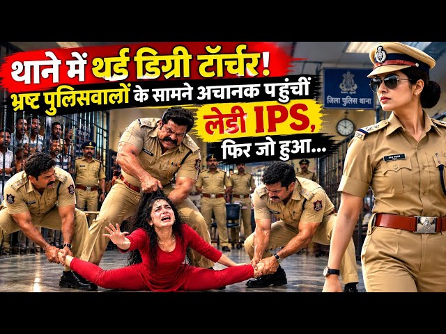 थाने में थर्ड डिग्री टॉर्चर! अचानक पहुंचीं लेडी IPS, फिर भ्रष्ट पुलिसवालों का हुआ पर्दाफाश…