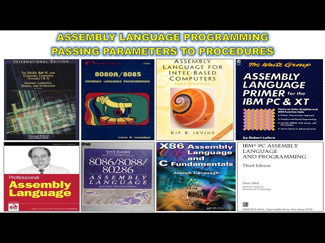 Passing Parameters to Procedures in Assembly Language