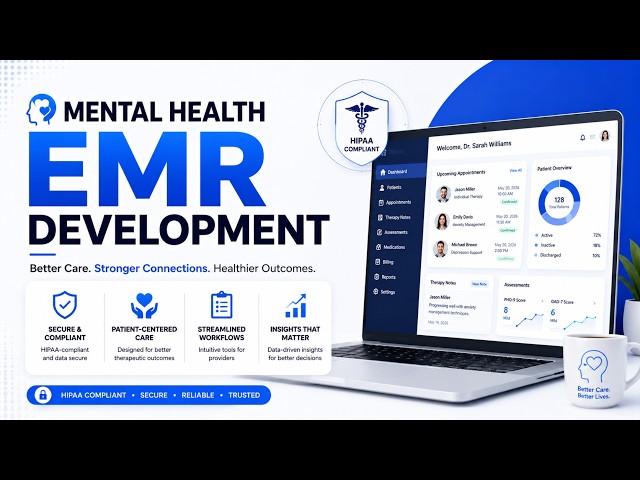How To Build Mental Health EMR Software [2026] | Mental Health EMR Software Development