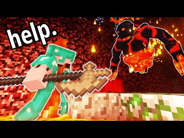 RLCraft Newbie goes to the Nether for the First Time (S1E6)
